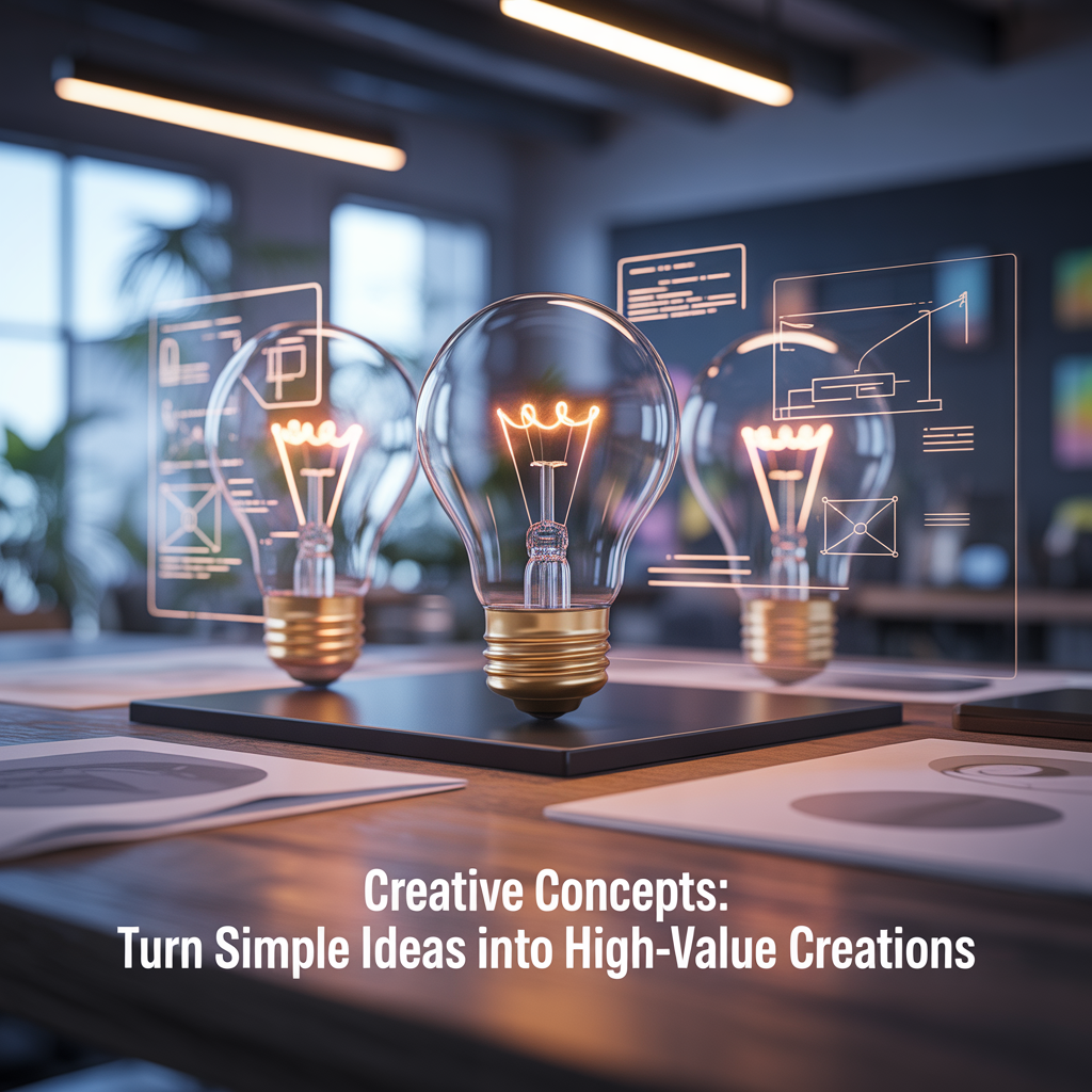 Creative Concepts: Turn Simple Ideas into High-Value Creations