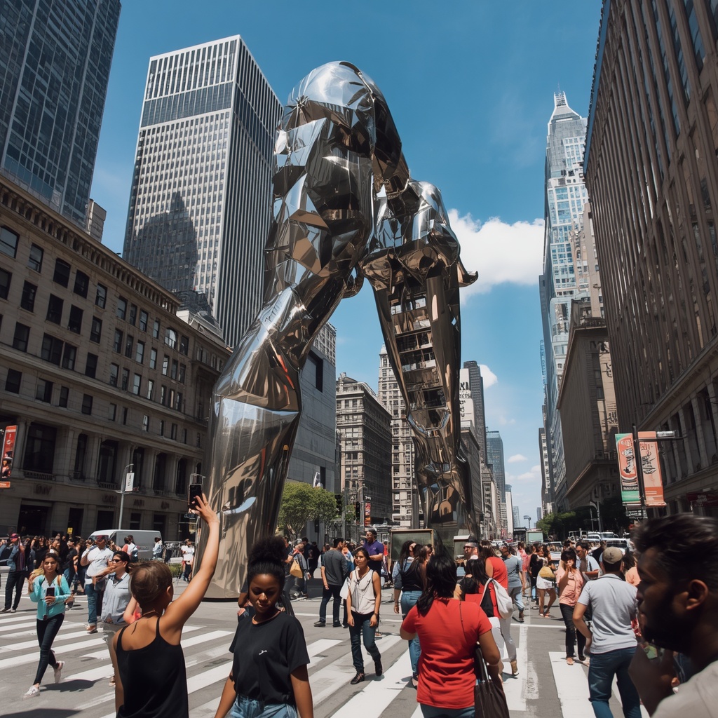 Giant Urban Sculptures That Transform Public Spaces