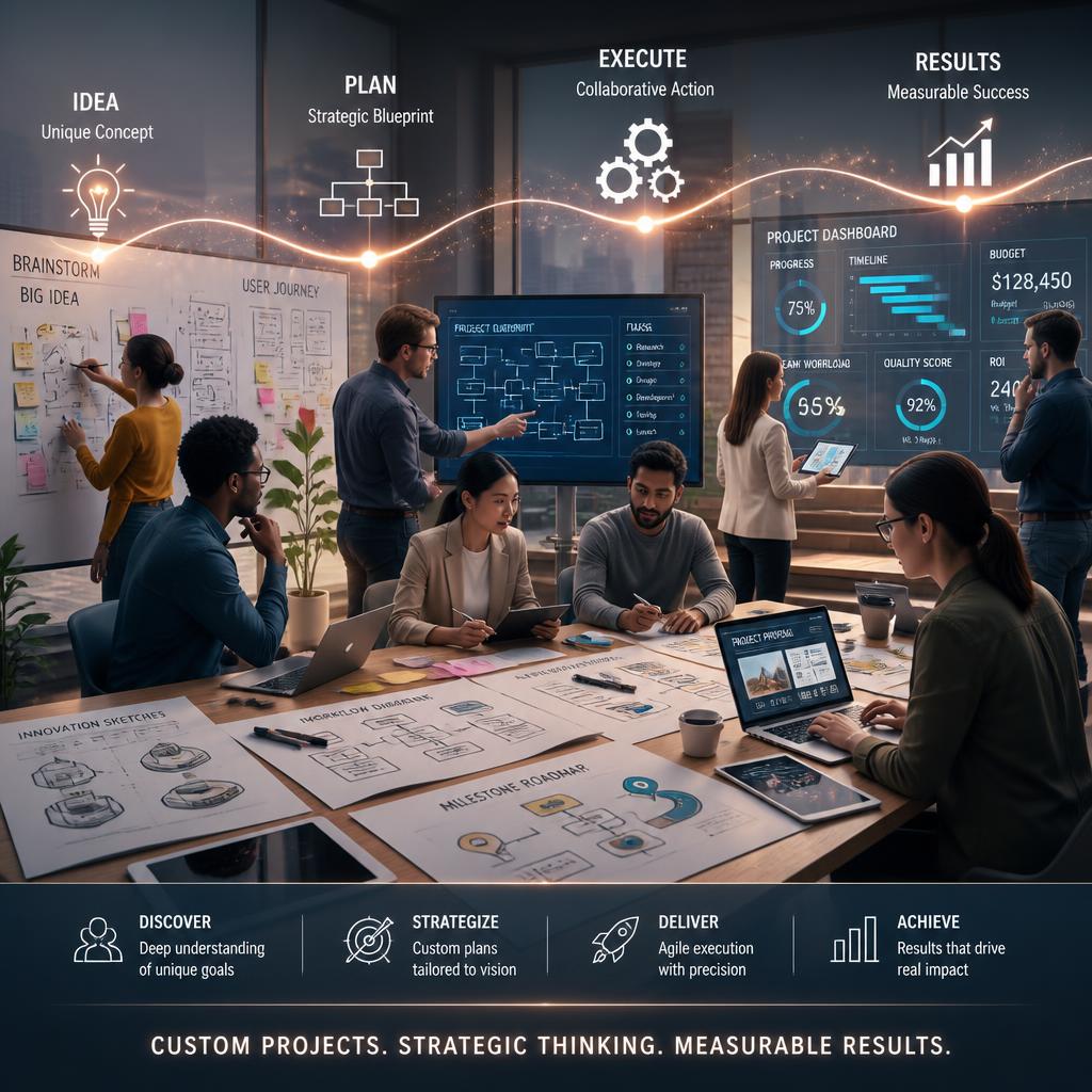 Custom Projects Strategies That Turn Unique Ideas Into Results
