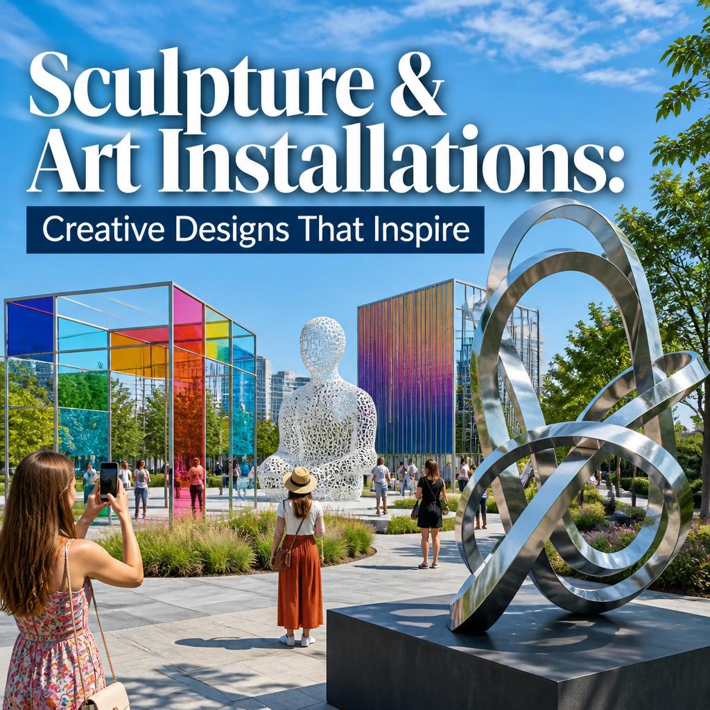 Sculpture & Art Installations: Creative Designs That Inspire