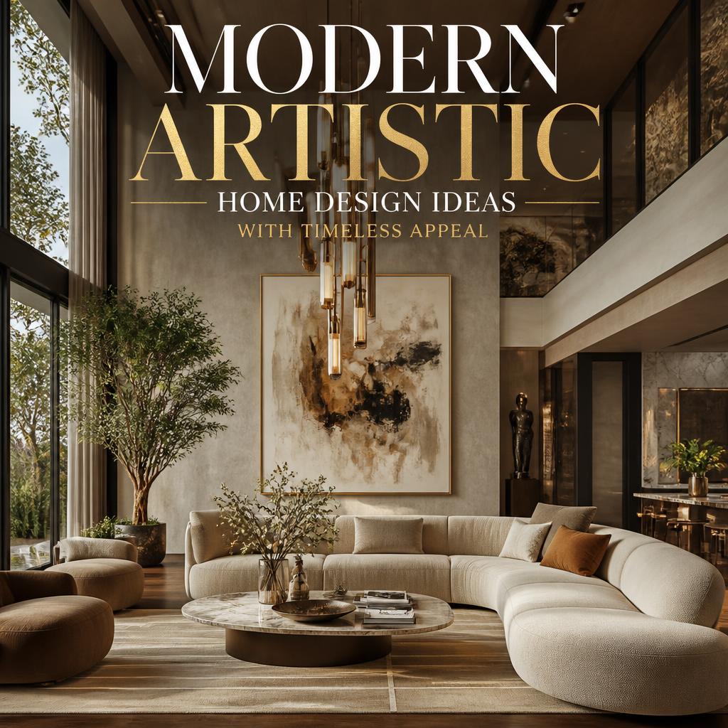 Modern Artistic Home Design Ideas with Timeless Appeal