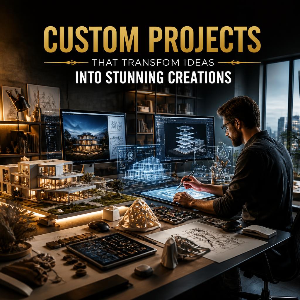 Custom Projects That Transform Ideas Into Stunning Creations