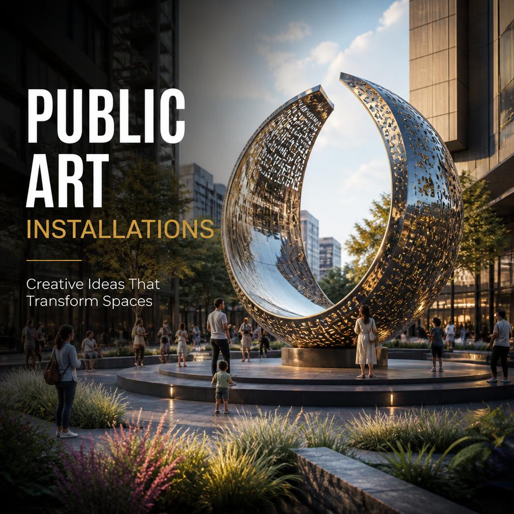 Inspiring Ideas for Public Art Installations That Transform Spaces