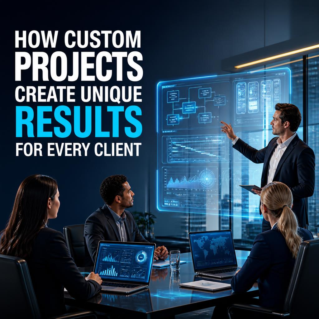 How Custom Projects Create Unique Results For Every Client