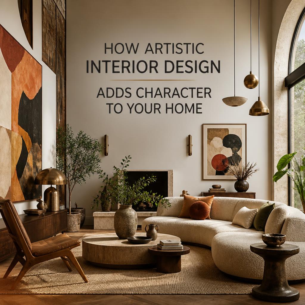 How Artistic Interior Design Adds Character to Your Home